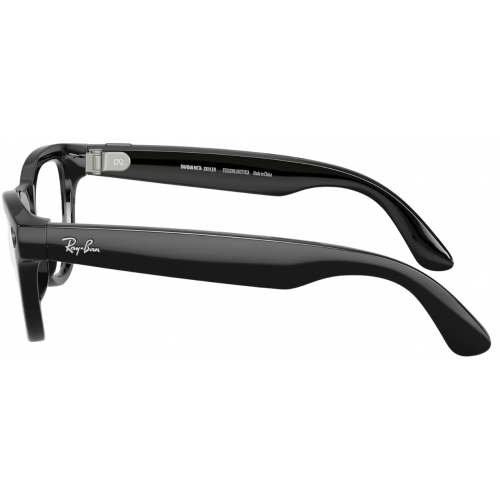 Умные очки Ray-Ban Meta* Skyler Gen 2 Shiny Black, Фотохромные линзы Graphite Green Transitions (RW4014)